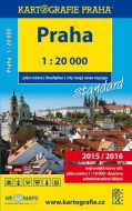 Praha - 1:20 000 plán města standard - cena, srovnání