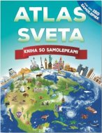 Kniha so samolepkami: Atlas sveta - cena, srovnání