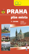 Praha - knižní plán města 2023 - cena, srovnání