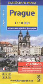 Praha mapa turistických zajímavostí Fr.