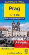 Praha mapa turistických zajímavostí něm. - cena, srovnání