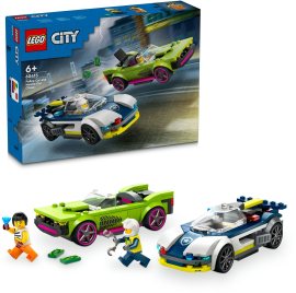 Lego City 60415 Naháňačka policajného auta a športiak