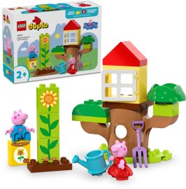 Lego DUPLO 10431 Prasiatko Peppa - záhrada a domček na strome