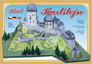 Hrad Karlštejn - Stavebnice papírového modelu - cena, srovnání