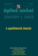 Aktualizace I/2 2023 O spotřebních daních - cena, srovnání