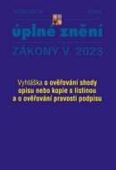 Aktualizace V/4 2023 Obecní úřady - cena, srovnání