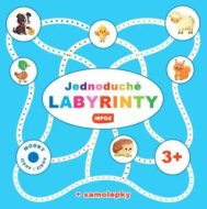 Jednoduché labyrinty - modrý sešit / zošit - cena, srovnání