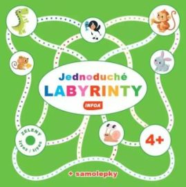 Jednoduché labyrinty - zelený sešit / zošit