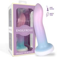 Engily Ross Dildox Color Gradient Liquid Silicone Dildo S - cena, srovnání