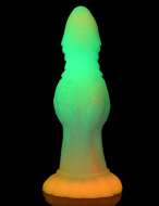 Creature Cocks Galactic Cock Alien Creature Glow-in-the-Dark Silicone Dildo - cena, srovnání