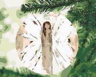 Zuty Anjel na stromčeku 2 (Haley Bush), 80x100cm vypnuté plátno na rám - cena, srovnání