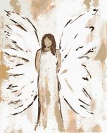 Zuty Anjel s hnedými vlasmi 3 (Haley Bush), 80x100cm vypnuté plátno na rám - cena, srovnání