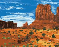 Zuty Arizona národný park, 80x100cm plátno napnuté na rám - cena, srovnání