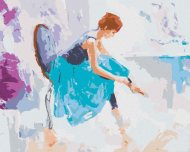Zuty Dievča baletkou, 80x100cm plátno napnuté na rám - cena, srovnání