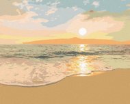 Zuty Krásna pláž, 80x100cm plátno napnuté na rám - cena, srovnání