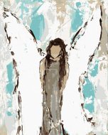 Zuty Maľovaný anjel (Haley Bush), 80x100cm bez rámu a bez napnutia plátna - cena, srovnání