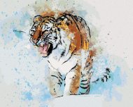 Zuty Maľovaný tiger, 80x100cm plátno napnuté na rám - cena, srovnání