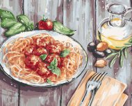 Zuty Špagety, 80x100cm vypnuté plátno na rám - cena, srovnání