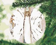 Zuty Anjel na stromčeku (Haley Bush), 40x50cm vypnuté plátno na rám - cena, srovnání