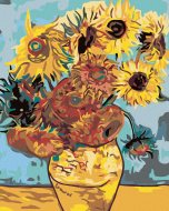 Zuty Maľovanie podľa čísel Slnečnice (van Gogh), 40x50cm bez rámu a bez vypnutia plátna - cena, srovnání