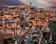 Zuty Mesto Matera, 40x50cm napnuté plátno na ráme - cena, srovnání