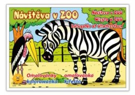 Omalovánky  Návštěva v ZOO