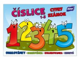 Omalovánky  Číslice 1-5