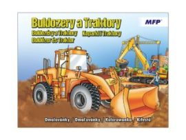 Omalovánky  A4 Buldozery a Traktory