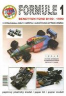 Formule 1: Benetton Ford B190 - 1990 - cena, srovnání