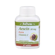 MedPharma Aescin 30mg Extra vitamín C 67tbl - cena, srovnání