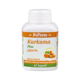 MedPharma Kurkuma plus piperín 67tbl