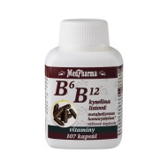 MedPharma B6 B12 + kyselina listová 107tbl - cena, srovnání