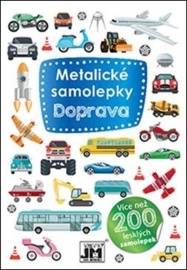 Metalické samolepky Doprava