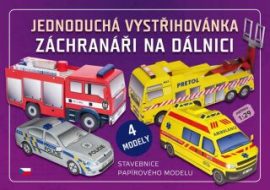 Záchranáři na dálnici - Jednoduchá vystřihovánka