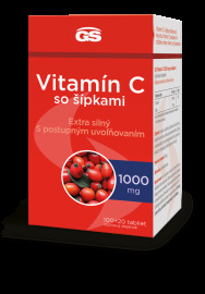 Green-Swan GS Vitamín C 1000mg so šípkami 120tbl