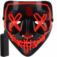Malatec Desivá svietiaca maska čierno červená - cena, srovnání