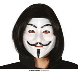 Guirca Plastová Maska Anonymous - Vendeta