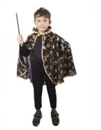 Rappa Karnevalový kostým plášť čarodejnícký čierny, detský - cena, srovnání