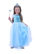 Rappa Detský kostým modrá princezná (M) - cena, srovnání