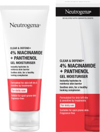 Neutrogena Clear & Defend+ 4 % Niacinamid + Panthenolem 50ml