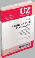 ÚZ 1578 České účetní standardy - cena, srovnání