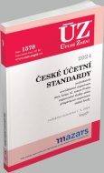 ÚZ 1578 České účetní standardy - cena, srovnání