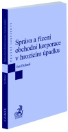Správa a řízení obchodní korporace v hrozícím úpadku - cena, srovnání