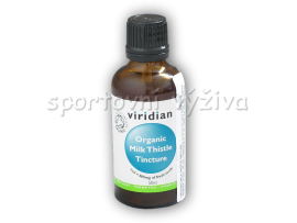 Viridian Organic Milk Thistle Tincture 50ml