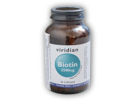 Viridian Biotin 2500ug 90tbl