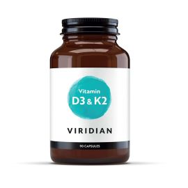 Viridian Vitamin D3 & K2 90tbl