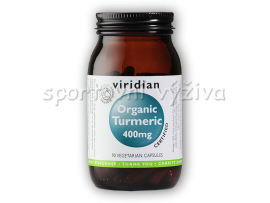 Viridian Turmeric 400mg Organic 90tbl