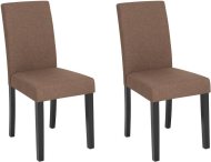 Beliani Sada 2 hnedých jedálenských stoličiek BROADWAY, 216930 - cena, srovnání