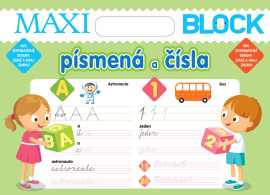 Maxi Blok - Písmená a čísla, 2. vydanie