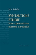 Syntaktické štúdie - cena, srovnání